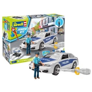 Police Car & Figure Revell Junior Kit