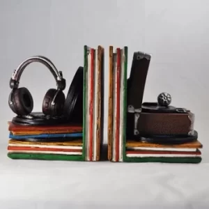 Records Shelf Tidy Pair Bookends