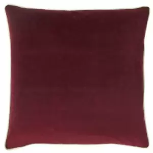 Furn Cohen Velvet Cushion Cover (One Size) (Ox Blood) - Ox Blood