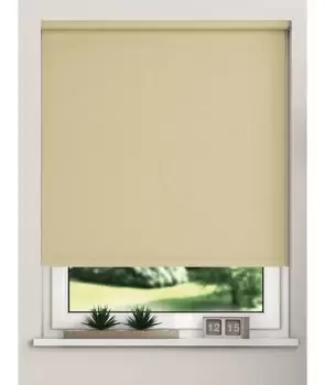 New Edge Taupe Blackout Roller Blinds 105cm