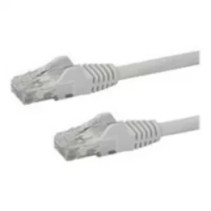 StarTech White Gigabit Snagless RJ45 UTP Cat6 Patch Cable Patch Cord 1m