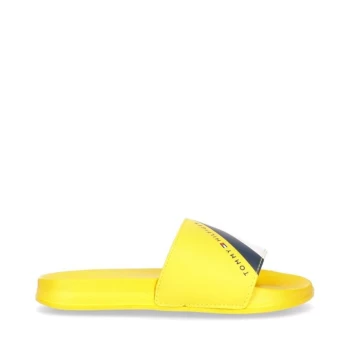 Tommy Hilfiger Flag Sliders Junior Boys - Yellow