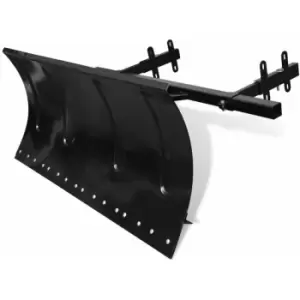 Vidaxl - Snow Plough Blade 100 x 44cm for Snow Thrower Black