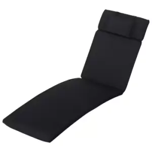 Outsunny Sun Lounger Cushion - Black