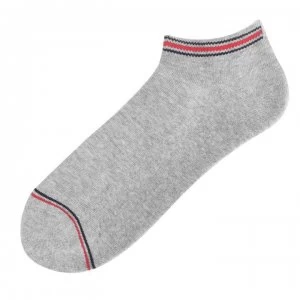 Tommy Bodywear Icon 2 Pack Trainer Socks - Grey