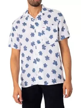 Mono Flower Short Sleeved Shirt