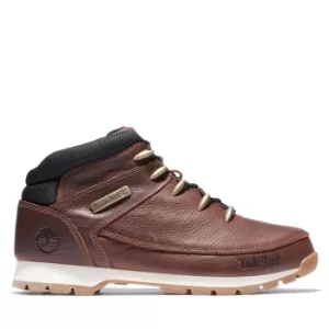 Timberland Euro Sprint Hiker For Men In Dark Brown Full-grain Brown, Size 7