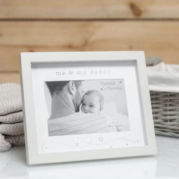 6" x 4" - Twinkle Twinkle Me & My Daddy Photo Frame