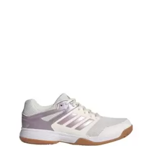 adidas Speedcourt Shoes Womens - Off White / Matt Purple Met. /