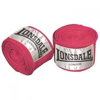 Lonsdale 3.5m Pro Handwrap - Pink