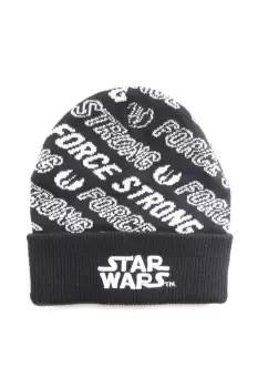 Force Repeat Print Beanie