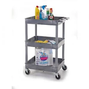 GPC Shelf Trolley Grey Lifting Capacity Per Shelf: 50kg 460mm x 1000mm x 610mm