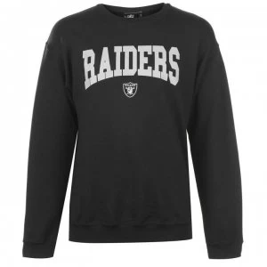 NFL Logo Crew Sweatshirt Mens - Raiders