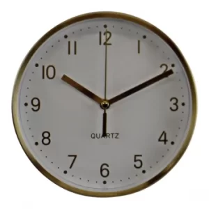 Gold Metal Table Clock