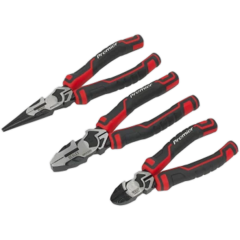 Sealey AK8376 3 Piece High Leverage Plier Set