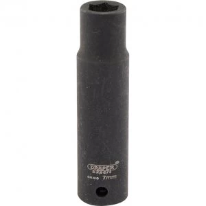 Draper Expert 1/4" Drive Hi Torq Hexagon Deep Impact Socket Metric 1/4" 7mm