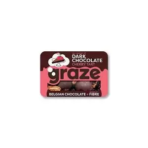 Graze Dark Chocolate Cherry Tart Punnet 53g Pack of 9 1530 PX70051