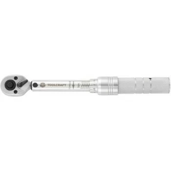 TOOLCRAFT 819161 Torque wrench Forward/reverse ratchet 1/4 (6.3 mm) 1 - 6 Nm