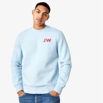 Jack Wills Hatton JW Crew Neck Sweatshirt - Blue