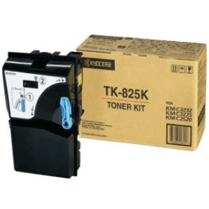 Kyocera TK825K Black Laser Toner Ink Cartridge