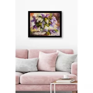 SC1016 Multicolor Decorative Framed MDF Painting