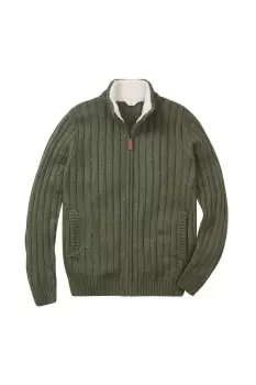 Sherpa Trim Cardigan