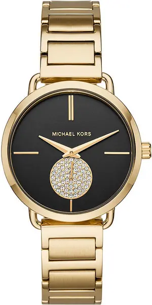 Michael Kors Watch Portia Ladies D - Black MKR-249