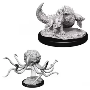 D&D Nolzur's Marvelous Unpainted Miniatures (W11) Grell & Basilisk