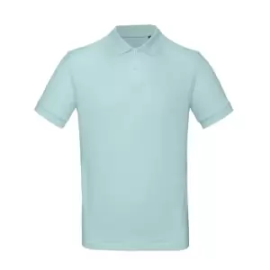 B&C Mens Inspire Polo (3XL) (Millennial Mint)