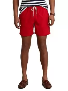 Polo Ralph Lauren Traveller Swimshort, Red, Size S, Men