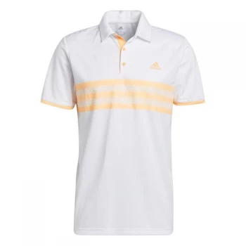 adidas Core Polo Shirt LC Mens - White/Orange