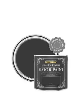 Rust-Oleum Chalky Finish Floor Paint In Dark Magic - 2.5-Litre Tin