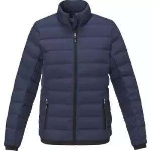 Elevate Womens/Ladies Insulated Down Jacket (M) (Navy)