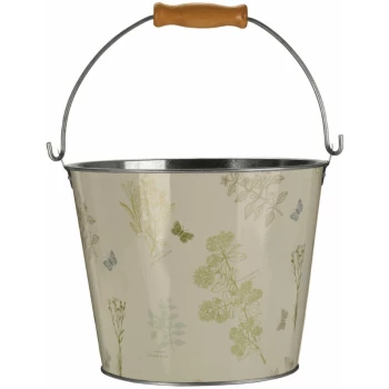 Premier Housewares - Jardin Round Bucket With Handle - 5 Ltr