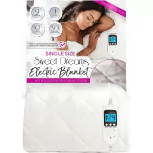 Sweet Dreams Electric Blanket Single Bed Size 200 X 107Cm