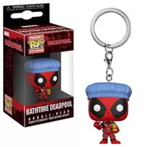 Deadpool Playtime Bath Time Deadpool Pop! Vinyl Keychain