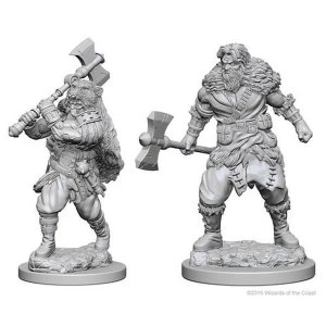 Dungeons & Dragons Nolzur's Marvelous Unpainted Miniatures (W1) Human Male Barbarian