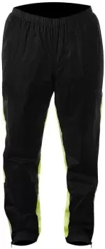 Alpinestars Hurricane Rain Pants, black-yellow, Size S, black-yellow, Size S