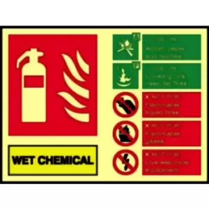 Fire Extinguisher: Wet Chemical - Sav (82 X 202MM)