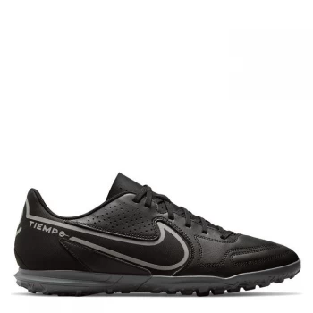 Nike Tiempo Legend Club Astro Turf Trainers - Black/IronGrey