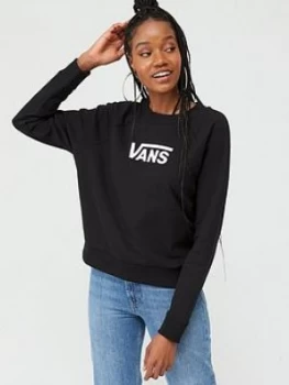 Vans Flying V Boxy Crew Sweatshirt - Black