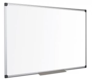 Bi-Office Maya Enamel Aluminium Framed Whiteboard 60x45cm