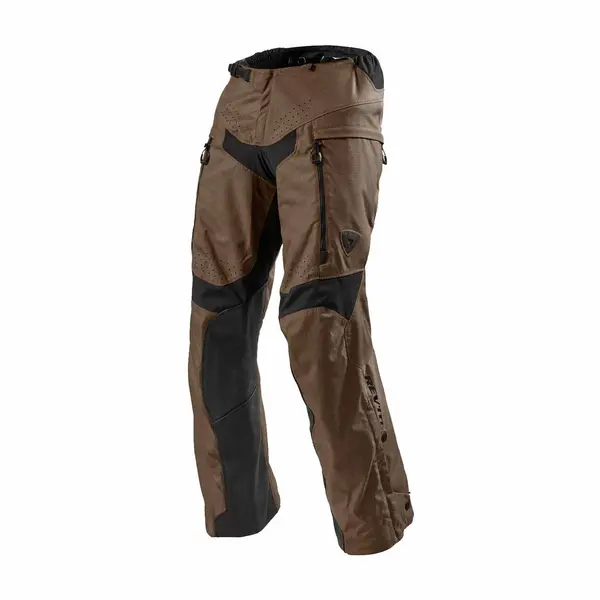 REV'IT! Continent Pants Brown Standard Motorcycle Pants Size S