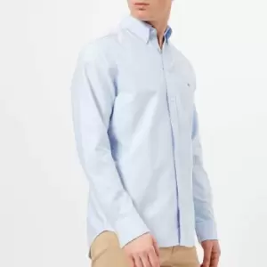 GANT Mens Regular Oxford Shirt - Capri Blue - L