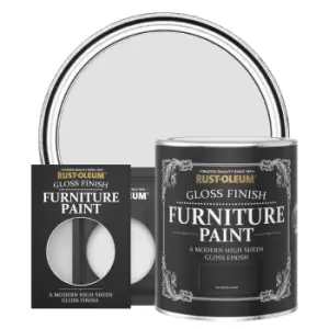 Rust-Oleum Gloss Furniture & Trim Paint - LIBRARY GREY - 750ml