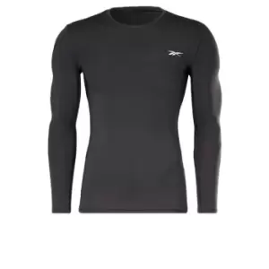 Reebok Workout Ready Compression Long-Sleeve Top Long-Sle - Black