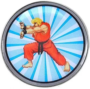 Streetfighter - Ken Enamel Pin Badge