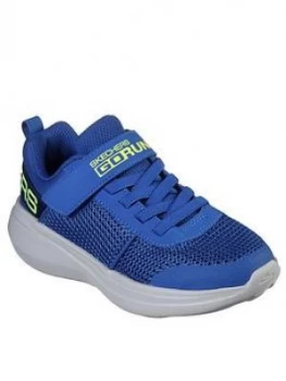 Skechers Boys Go Run 600 Trainer, Blue, Size 10.5 Younger