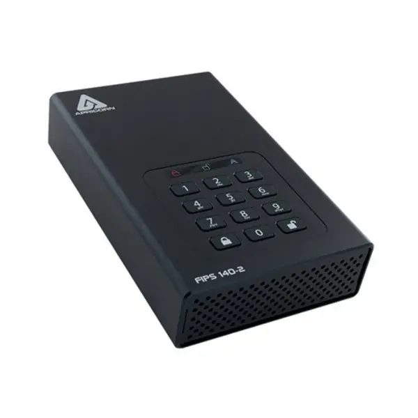 Apricorn Apricorn Aegis Padlock DT 256-Bit AES-XTS Encryption External Hard Drive 6TB ADT3PL256F6000EM ADT3PL256F6000EM