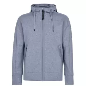 CP COMPANY Goggle Full Zip Hoodie - Purple